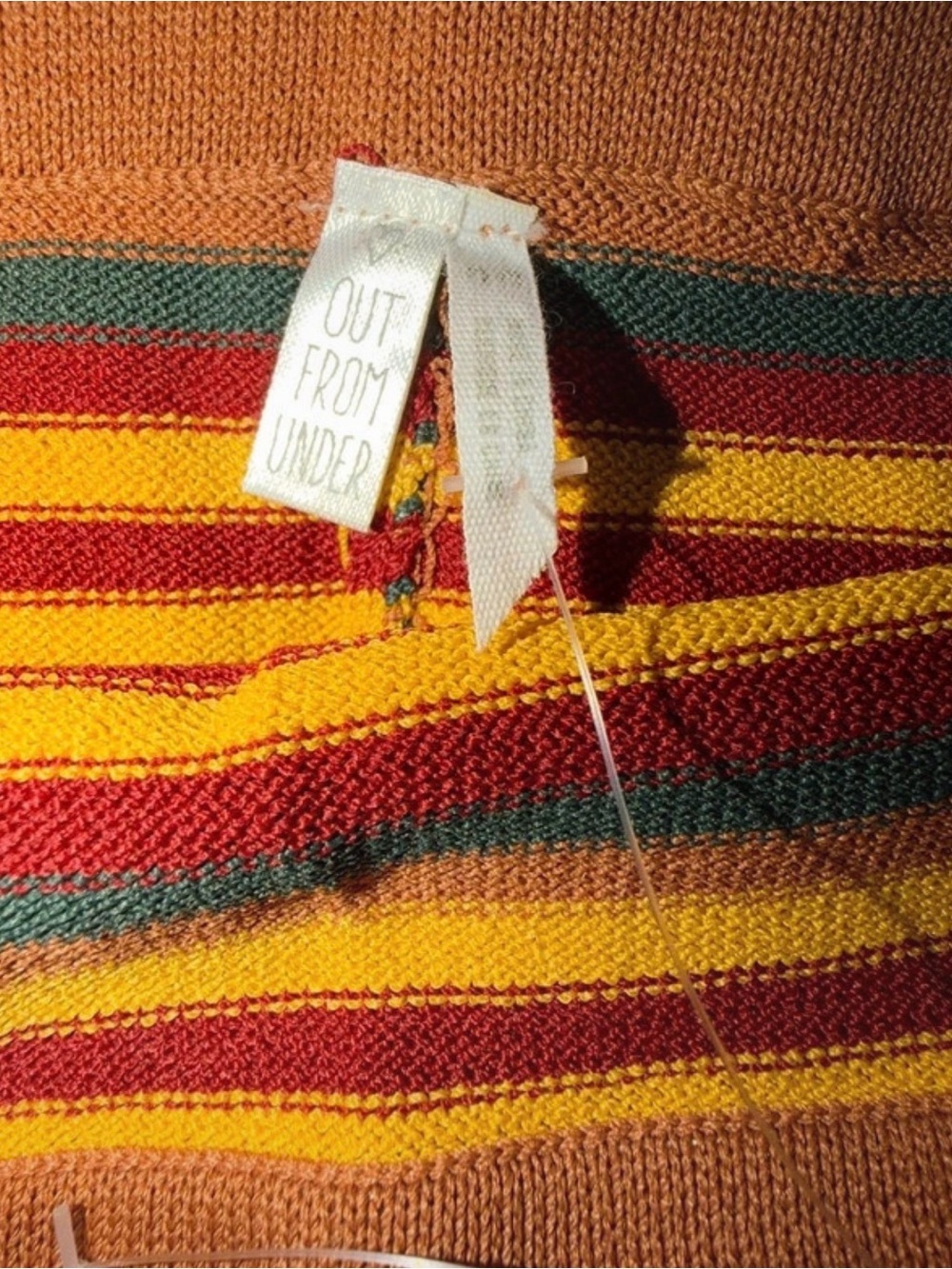 Out from under urban outfitters retro colors bodysuit - Picture 3 of 7